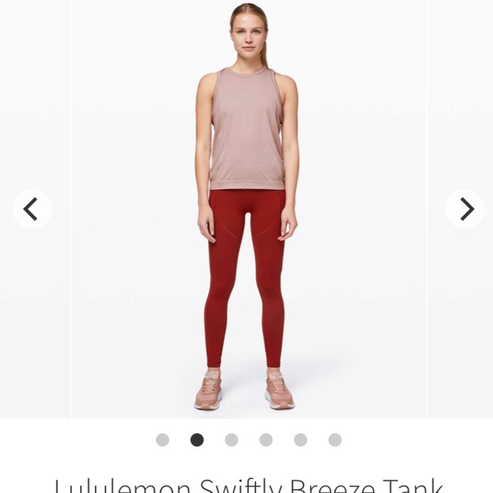 NWOT swiftly breeze tank-color muse